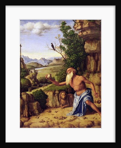 St.Jerome in a Landscape, c.1500-10 by Giovanni Battista Cima da Conegliano
