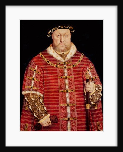 Portrait of Henry VIII by Hans Holbein the Younger