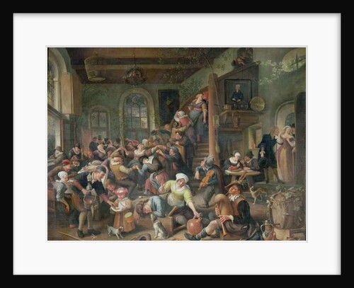 The Egg Dance by Jan Havicksz. Steen