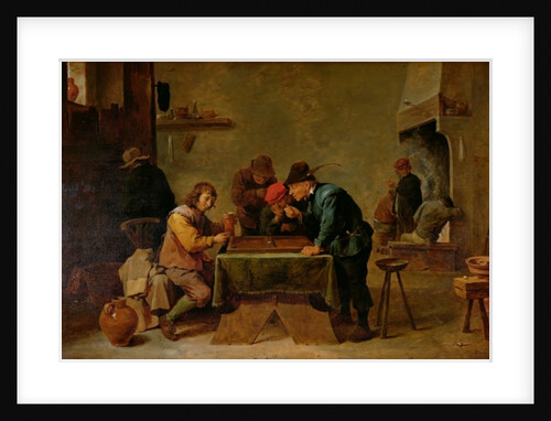 Backgammon Players, c.1640-45 by David the Younger Teniers