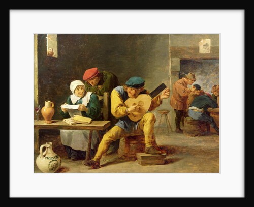 Peasants Making Music in an Inn, c.1635 by David the Younger Teniers