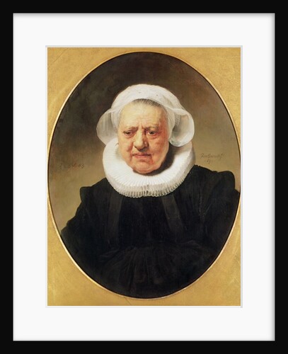 Portrait of Aechje Claesdar, 1634 by Rembrandt Harmensz. van Rijn