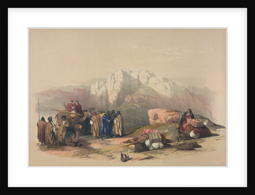 Tomb of Aaron by David Roberts