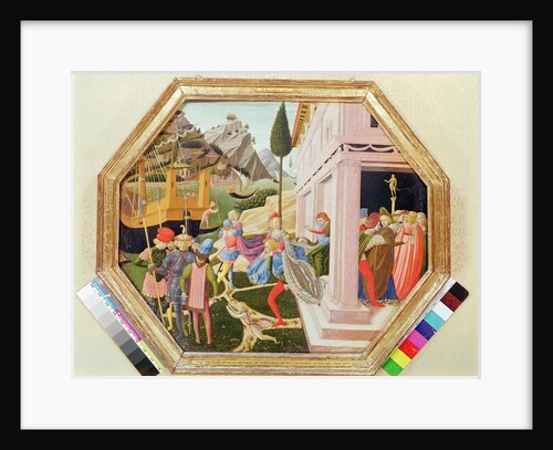 The Abduction of Helen, c.1450-5 by Zanobi di Benedetto Strozzi