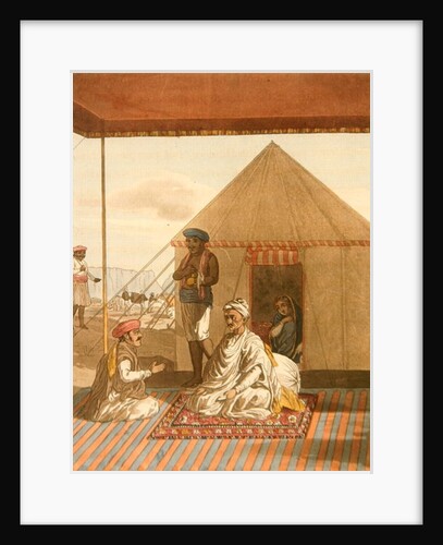 A Mahratta Pandit and his Family by Thomas Baxter