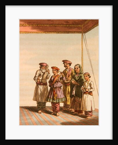 A Girl dancing the Kuharwa by John Augustus (after) Atkinson