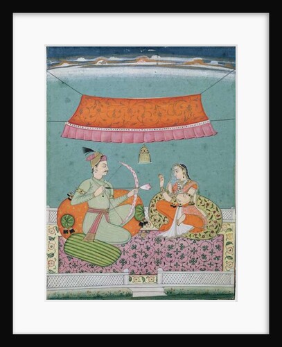 The Lotus Arrow, Bilaspur, c.1750 by Indian School