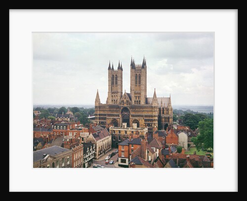 View of Lincoln Cathedral by Anonymous
