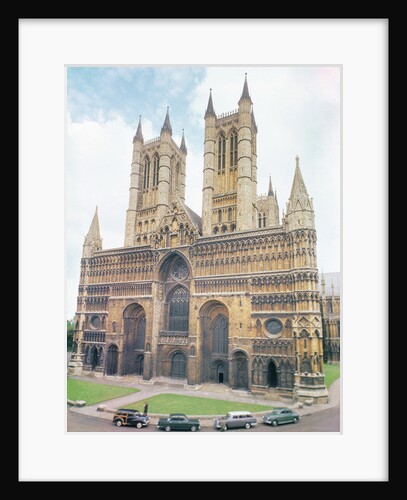 View of Lincoln Cathedral by Anonymous