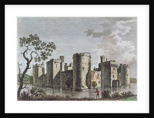 Bodiam Castle, Sussex, 6th July 1777 by English School