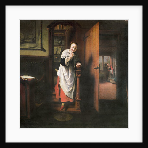Lovers with a Woman Listening by Nicolaes Maes