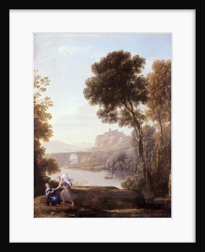 Landscape with Hagar and the Angel, 1646 by Claude Lorrain