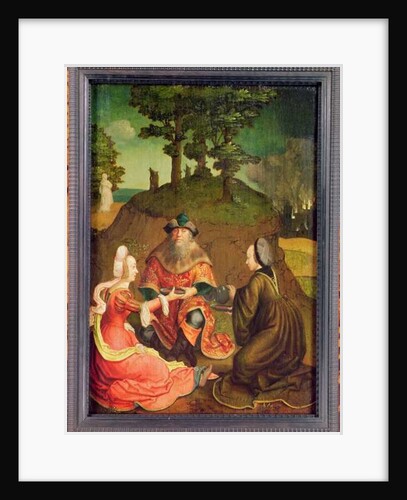 Lot's daughters make their Father drink Wine, c.1508-15 by Lucas van Leyden