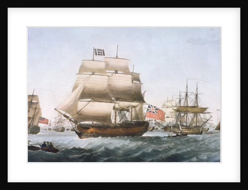 HMS Victory, 1806 by English School