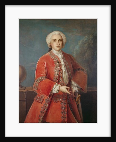 Portrait of John Hall Stevenson, 1741 by English School