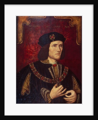 Portrait of King Richard III by English School