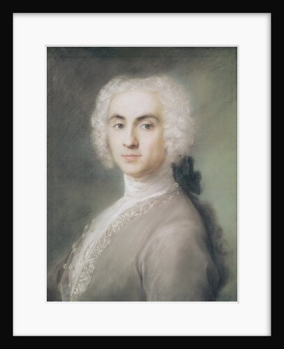 Portrait of a Man by Rosalba Giovanna Carriera