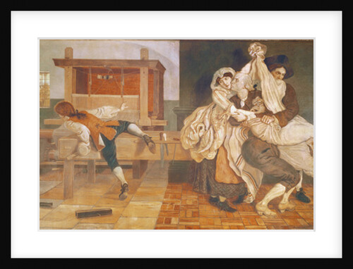 John Kay, Inventor of the Fly Shuttle by Ford Madox Brown
