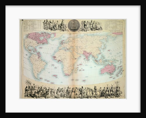 British Empire throughout the World by English School