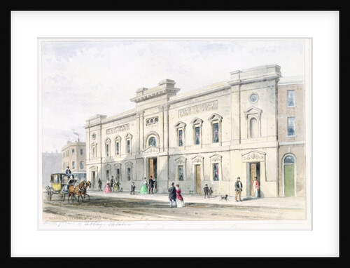 The New Front Astley's Theatre, c.1846 by Thomas Hosmer Shepherd