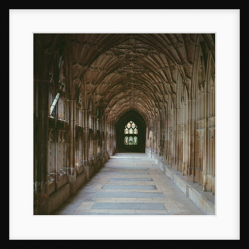 View of the Cloisters, c.1355 by English School