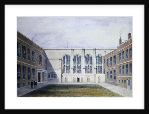 The Inner Court of Merchant Taylors' Hall, 1853 by Thomas Hosmer Shepherd