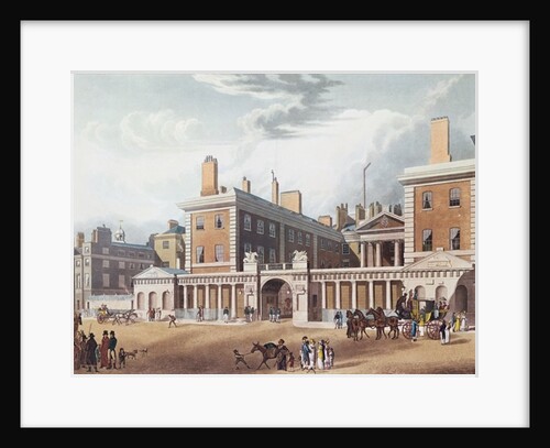 View of the Admiralty, 1818 by Thomas Hosmer Shepherd