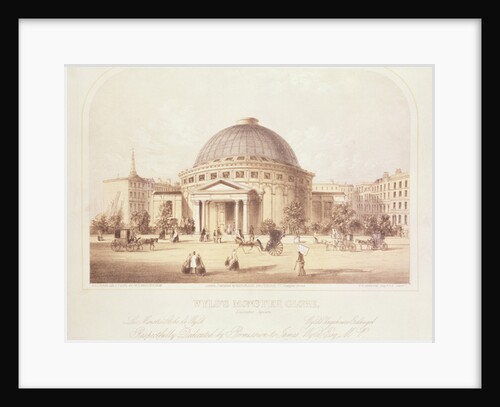 Wyld's Monster Globe, c.1851 by School English