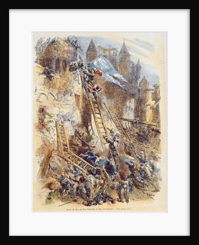 Joan of Arc at the Assault of the Tournelles by School English