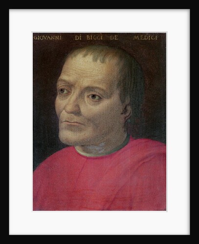 Portrait of Giovanni di Bacci de Medici by School Italian