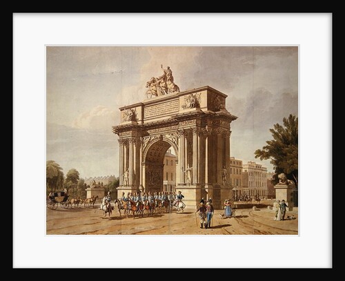 View of Wellington Arch by L. A. & Baxter T. Atkinson