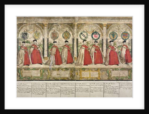 Imaginary Composite Procession of the Knights of the Garter at Windsor by English School