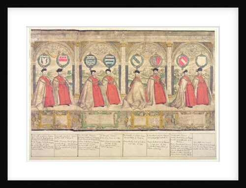 Imaginary Composite Procession of the Order of the Garter at Windsor by English School
