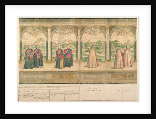 Imaginary Composite Procession of the Knights of the Garter at Windsor by English School