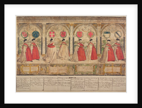 Imaginary Composite Procession of the Order of the Garter at Windsor by English School
