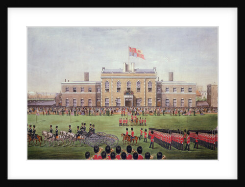 Grand Parade of the Hon Artillery Company by English photographer