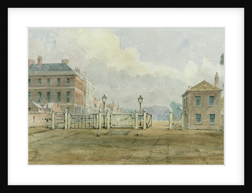 Hyde Park Corner Turnpike, 1785 by English School