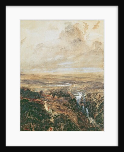 Vallee d'Avergne by Theodore Rousseau