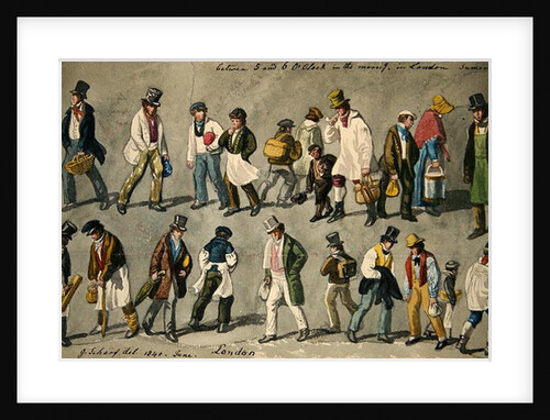 Between 5 O'clock and 6 O'clock in the Morning, 1840 by George the Elder Scharf