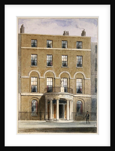 The Liverian Museum, 1850 by Thomas Hosmer Shepherd