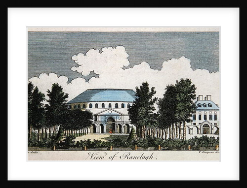 View of Ranelagh by Samuel (after) Wale