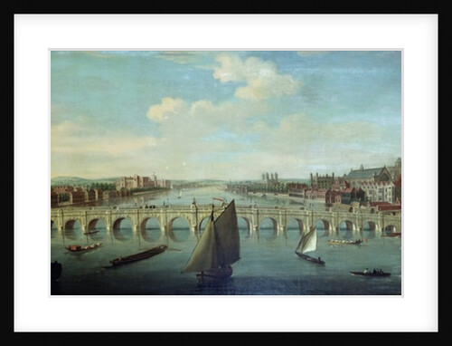 The Thames at Westminster by William James