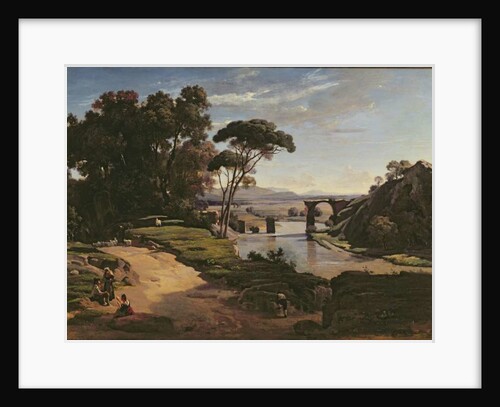 The Bridge at Narni, c.1826-27 by Jean Baptiste Camille Corot