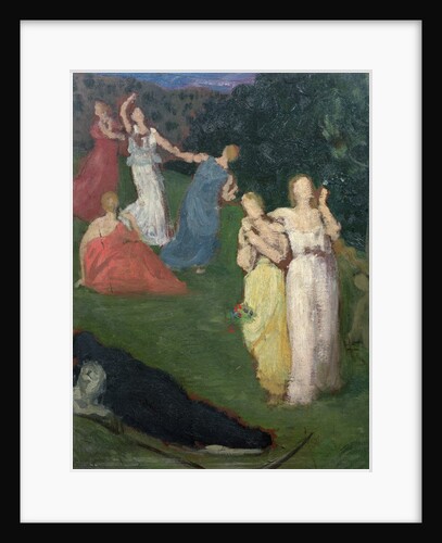 Death and the Maidens by Pierre Puvis de Chavannes