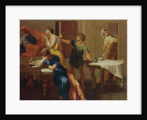 Passing the oil by Nicolas Poussin