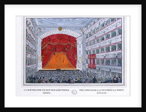 Theater am Karntnertor Vienna by School German