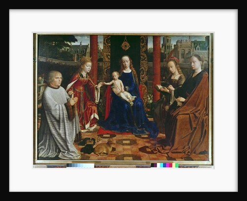 The Virgin and Child with Saints and Donor, 1523 by Gerard David