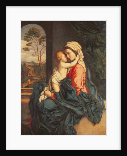 The Virgin and Child Embracing, c.1660-85 by Il Sassoferrato