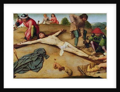 Christ Nailed to the Cross, 1481 by Gerard David