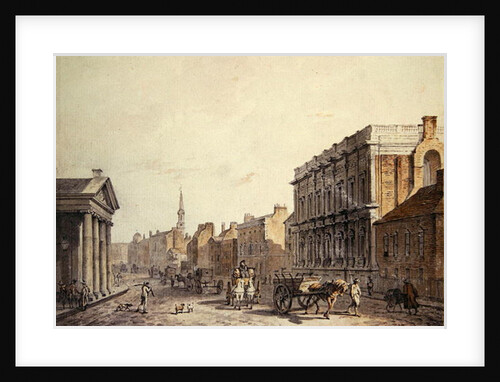 View of Whitehall, looking towards Charing Cross, 1790 by James Miller